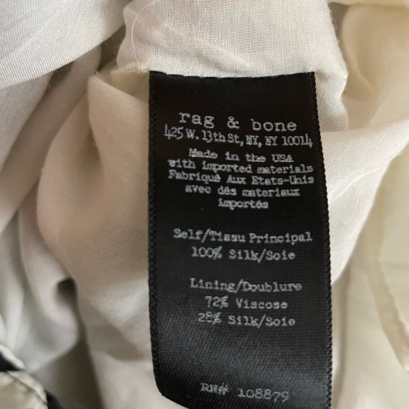 rag & bone sleeveless silk dress, size 12 - Picture 5 of 7